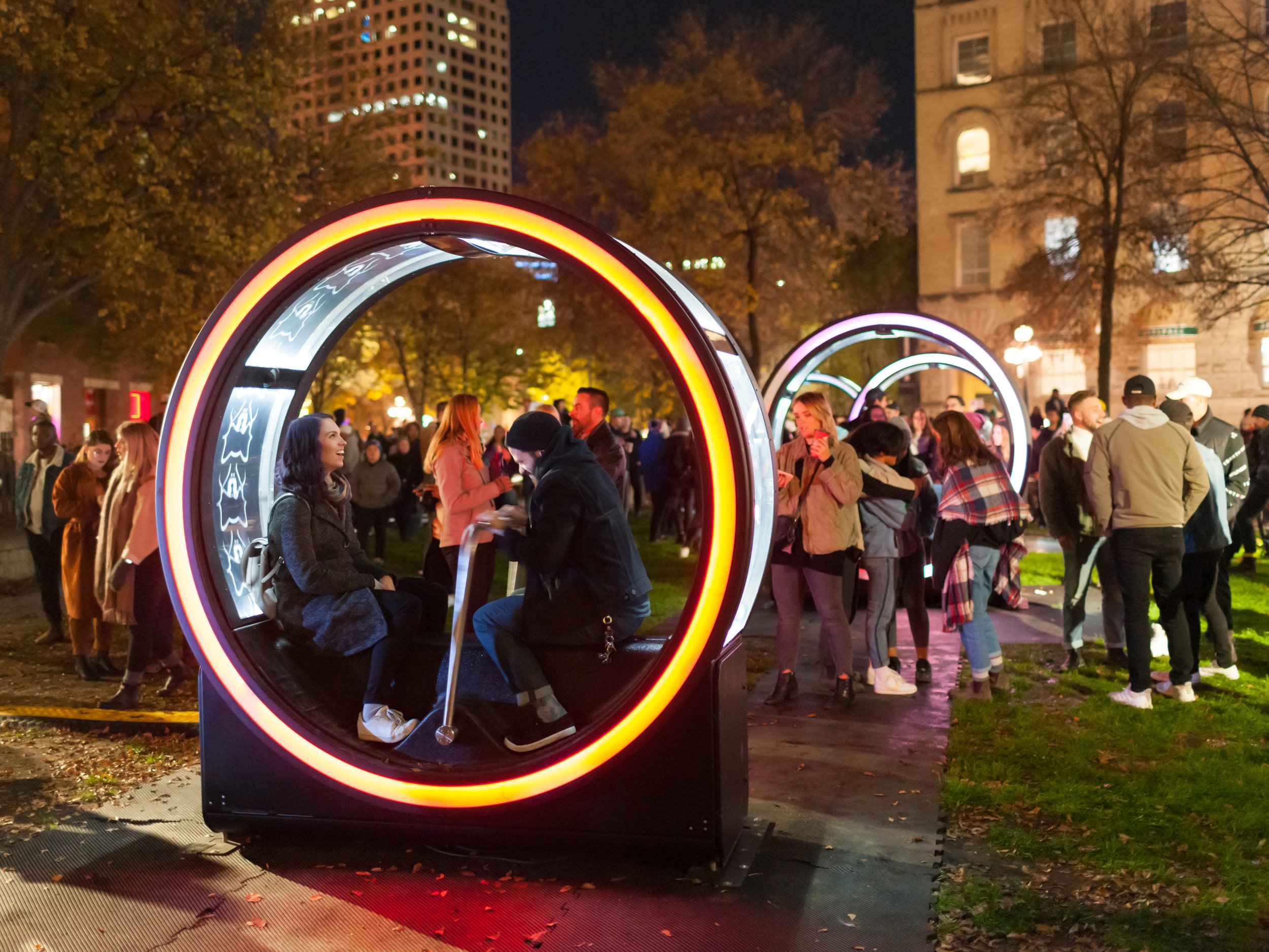 Photo of Nuit Blanche Old Market Square Winnipeg
